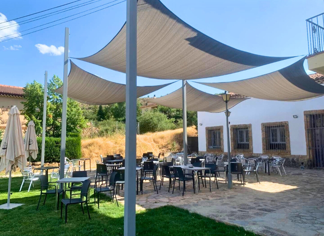 Terraza Restaurante Hostal Al Tajo